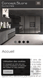 Mobile Screenshot of cuisinesbiarritz.com